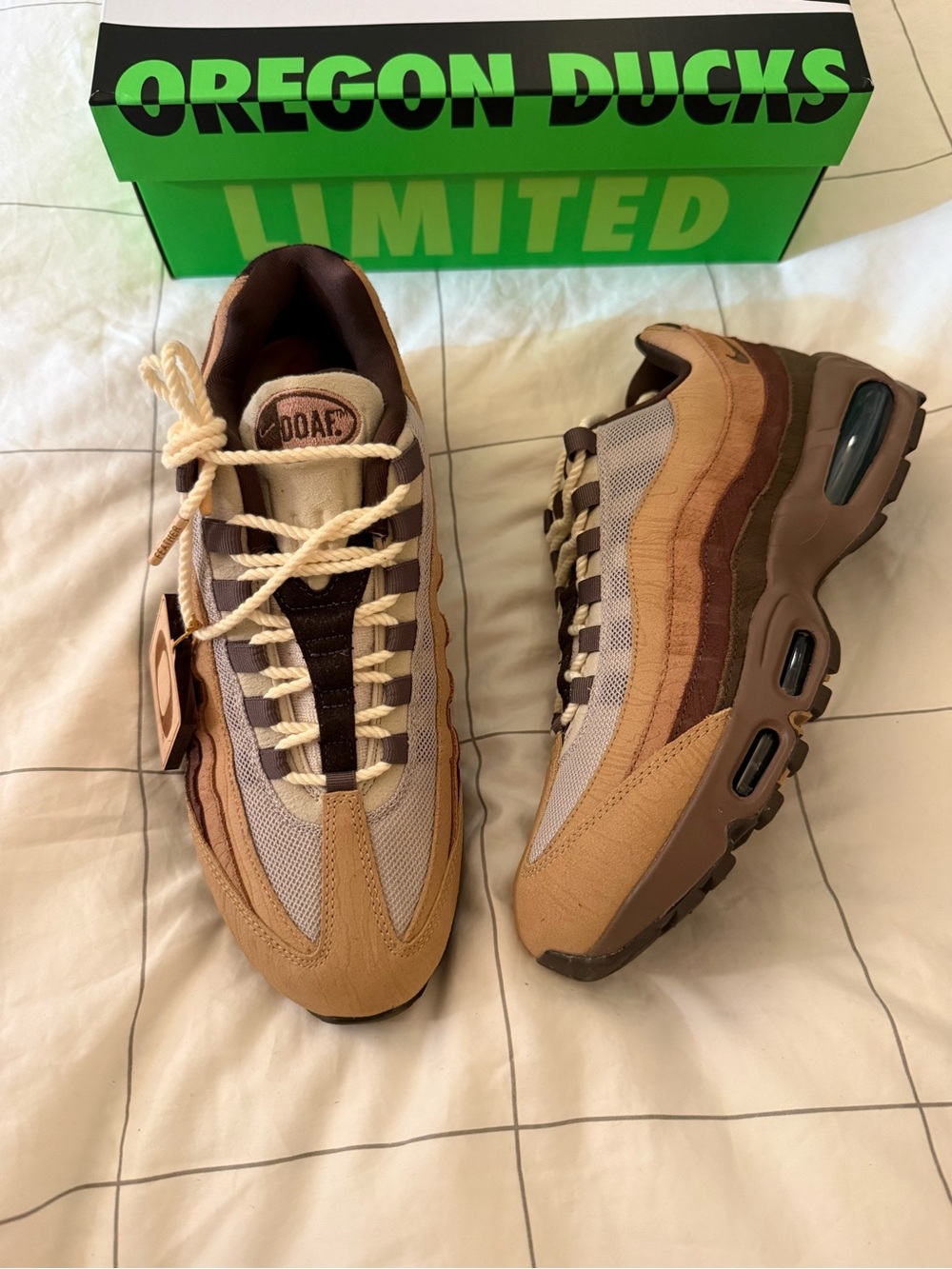 Nike Air Max AIR MAX 95 BB DOAF OREGON 'LUMBER YARD' PE Men’s US Size 11